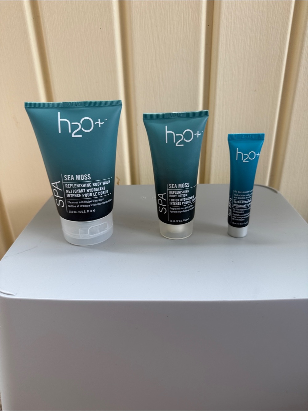 h2o+ Sea Moss Replenishing Body Care Trio - Teal